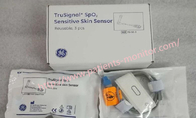 GE TS-SE-3 TruSignal Resusable SpO2 Sensor Sensative Skin Adult Pediatric Infant Neonate 1M QTY 3